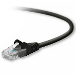 Belkin RJ45 Cat5e Patch Cable, Snagless Molded, 15m networking cable Black 590.6" (15 m)