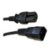FDL 3M IEC MAINS EXT. CABLE - IEC C14 PLUG TO C15 (HOT) SOCKET