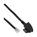 InLine TAE-N cable, TAE-N / RJ11 6P4C, 1m