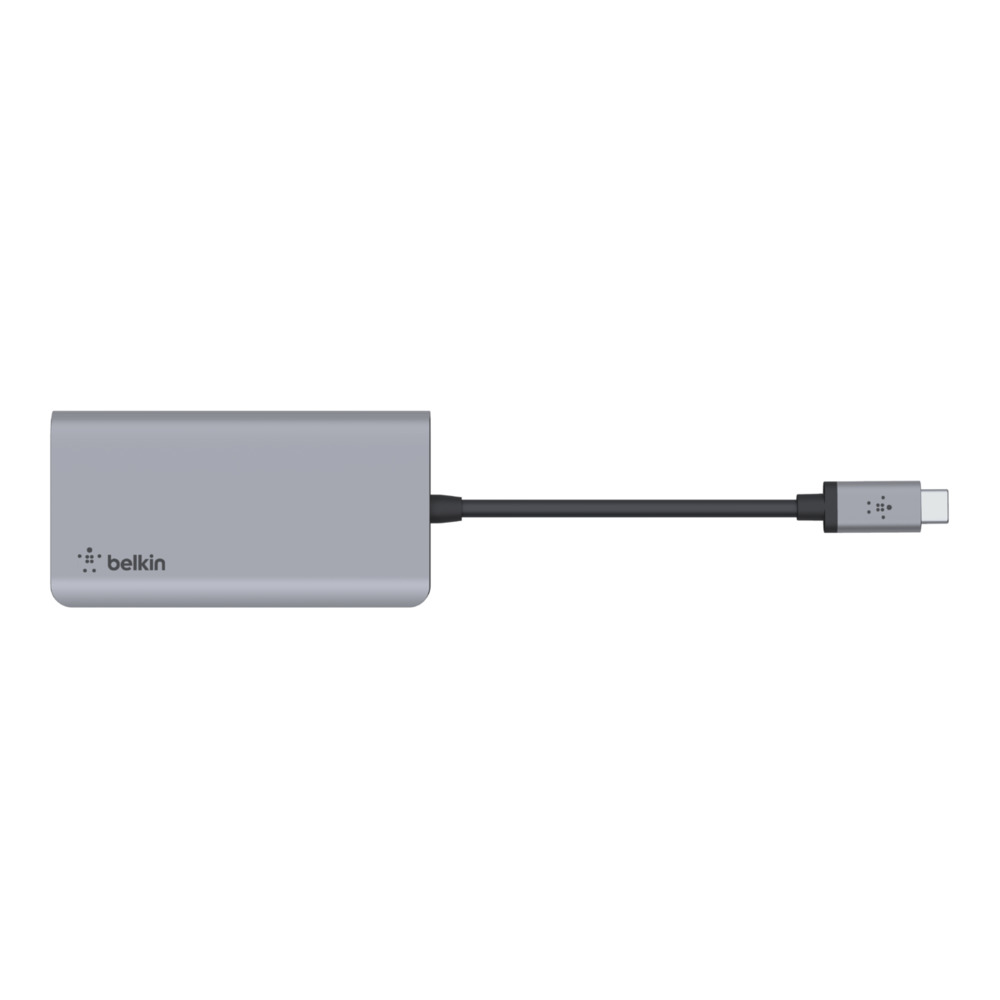 Belkin AVC006btSGY USB 3.2 Gen 1 (3.1 Gen 1) Type-C 5000 Mbit/s Silver