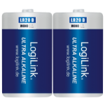 LogiLink LR20B2 household battery Single-use battery D Alkaline