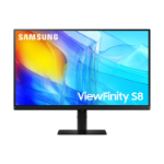 Samsung ViewFinity S8 S80D platta pc-skärmar 68,6 cm (27") 3840 x 2160 pixlar 4K Ultra HD LCD Svart