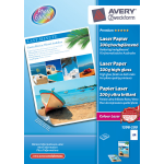 Avery Premium Colour Laser, A4, 200g printing paper A4 (210x297 mm) Gloss 200 sheets White