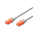 FDL 0.25M CAT.6 UTP LSZH PATCH CABLE - WHITE