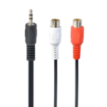 Gembird CCA-406 audio kabel 0,2 m 3.5mm 2 x RCA Zwart, Rood, Wit
