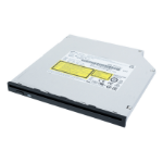 Silverstone SOD04-V2 optisch schijfstation Intern DVD-RW Zwart, Grijs