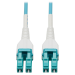 Tripp Lite N821-100M-AQ-AR InfiniBand/fibre optic cable 3937" (100 m) LC OFNR Aqua color