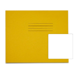 Rhino 6.5 x 8 Exercise Book 40 Page, Yellow, B (Pack of 100)