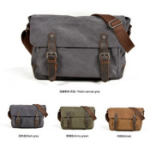 JLC Wash Style Messenger Bag