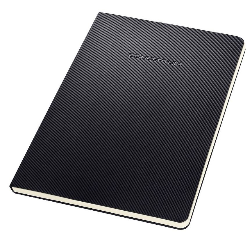 Photos - Notebook Sigel CONCEPTUM writing  A5 120 sheets Black CO803 