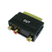 Cables Direct 3SR3-OUT video cable adapter SCART (21-pin) RCA Black