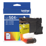 Brother LC504YS ink cartridge 1 pc(s) Original Standard Yield Yellow