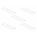 DeLOCK 18944 cable tie Parallel entry cable tie Polyamide White 10 pc(s)