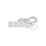 Mercury 429.845UK power extension 5 m 4 AC outlet(s) Indoor White