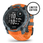 Garmin Instinct 3 Solar 2.79 cm (1.1") MIP 50 mm Digital 176 x 176 pixels Touchscreen Orange GPS (satellite)