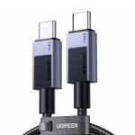 Ugreen 45067 USB-kabel 1 m USB C Zwart, Grijs