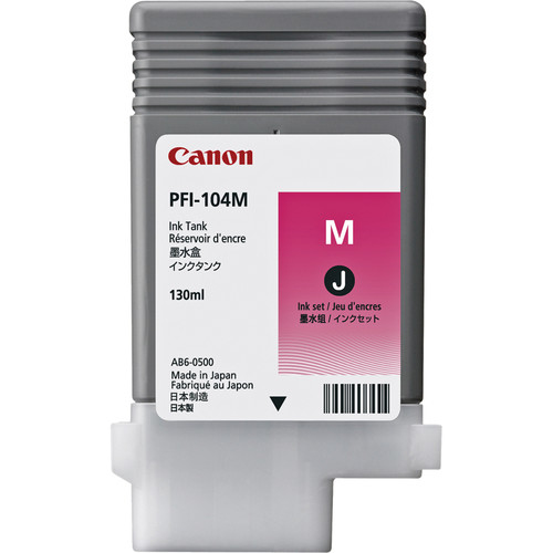 Image of Canon 3631B001/PFI-104M Ink cartridge magenta 130ml for Canon IPF 750