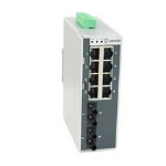 Perle IDS-710-T2SD10-XT Managed Gigabit Ethernet (10/100/1000) White, Black