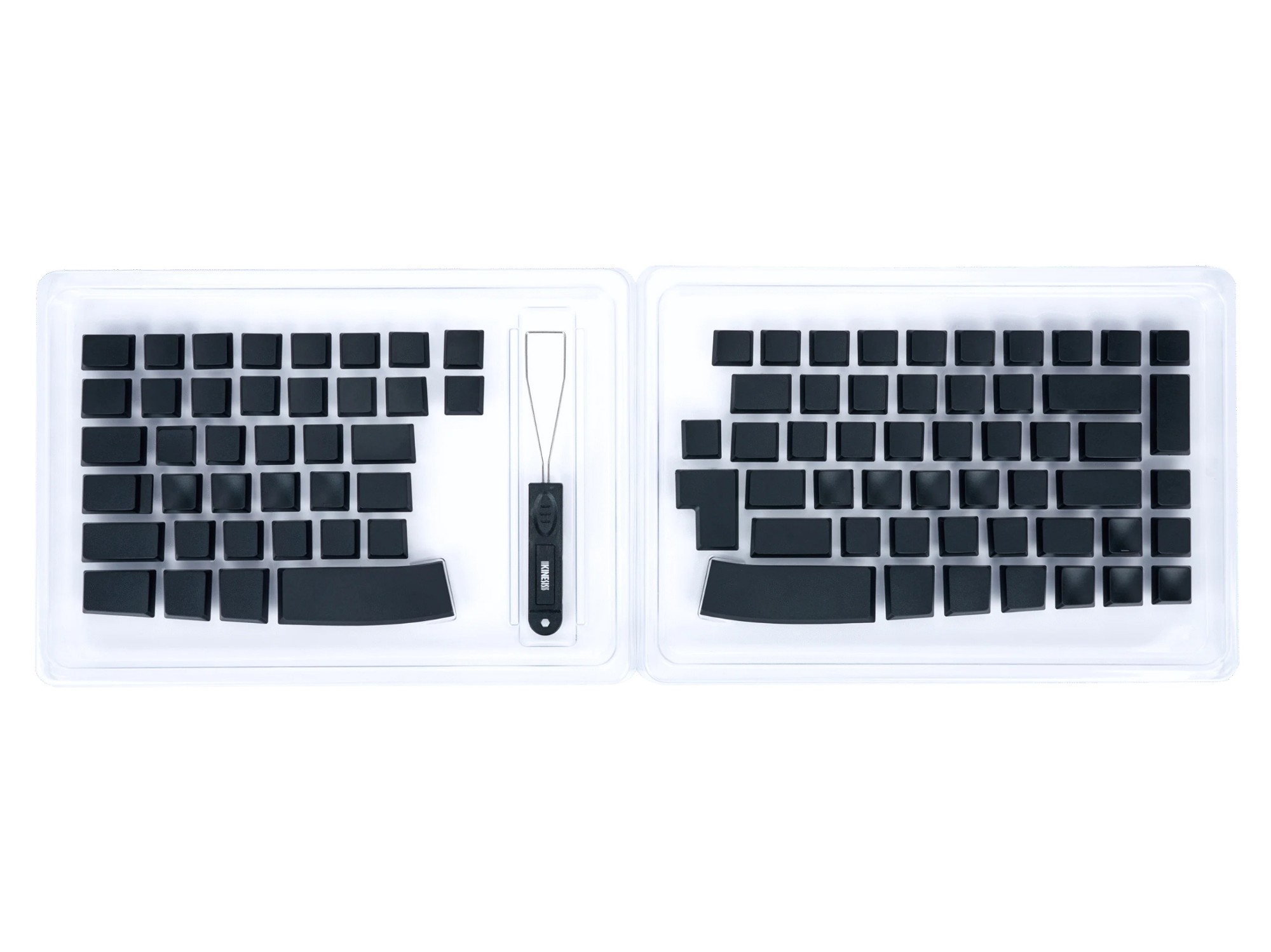 Kinesis mWave Blank Black Keycaps for KB150P-TAC.