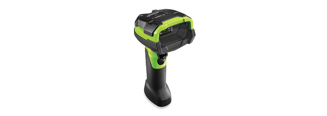 Image of Zebra DS3678-HD Handheld bar code reader 1D/2D Laser Black, Green