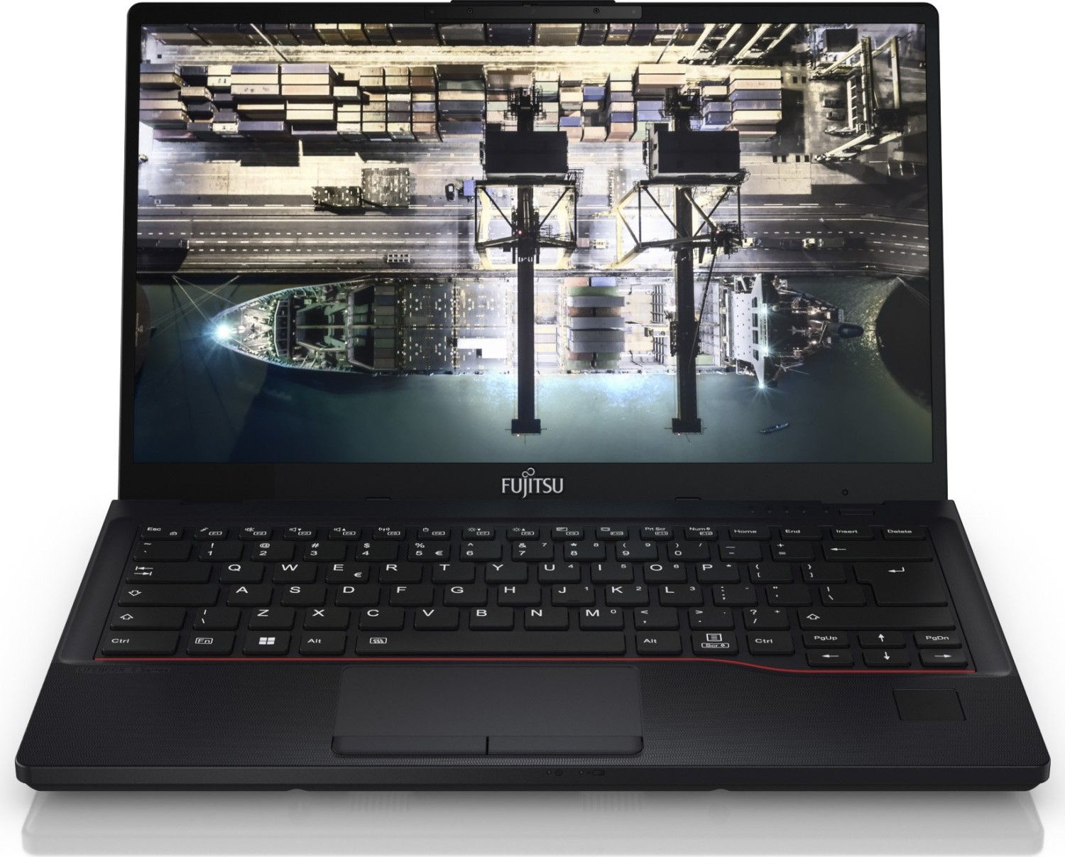 Fujitsu LIFEBOOK E5412A 5675U Notebook 35.6 cm (14") Full HD AMD Ryzen™ 5 PRO 16 GB DDR4-SDRAM 512 GB SSD Wi-Fi 6 (802.11ax) Windows 11 Pro Black
