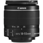 Canon EF-S 18-55mm f/3.5-5.6 IS II Black