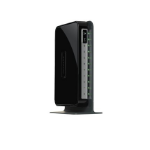 NETGEAR DGN2200 draadloze router Fast Ethernet Zwart