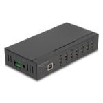 DeLOCK 60687 interface hub USB 2.0 Type-B 480 Mbit/s Zwart