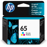 HP 65 Tri-color Original Ink Cartridge