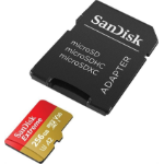 SanDisk Extreme 256 GB MicroSDXC UHS-I Class 3