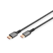 Digitus 16K DisplayPort Connection Cable, Version 2.1, 1m, 80G, black