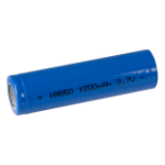 Maplin 18650/R280 Flat Tip Rechargeable Lithium Battery - Single