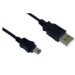 Cables Direct 2 m, USB2.0/mini USB2.0, M/M USB cable USB A Mini-USB B Black