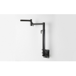 Gamber-Johnson 7170-0597 flat panel bureau steun Zwart Muur