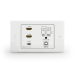 WyreStorm SW-130-TX-UK AV extender AV transmitter White