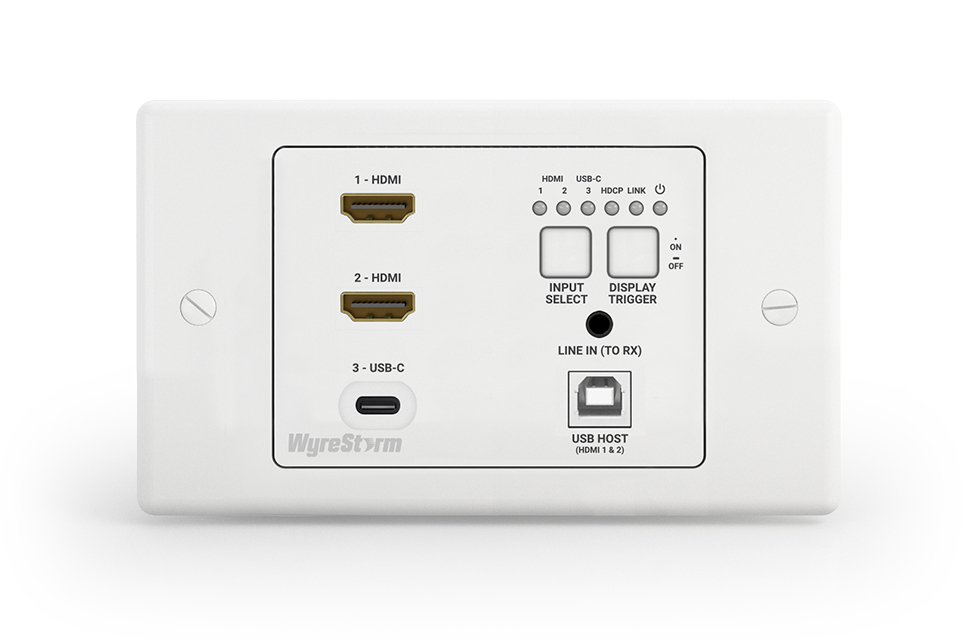 WyreStorm SW-130-TX-UK AV extender AV transmitter White