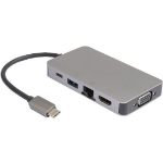 Microconnect USB3.1CCOM14 notebook dock/port replicator Wired USB 3.2 Gen 1 (3.1 Gen 1) Type-C Grey