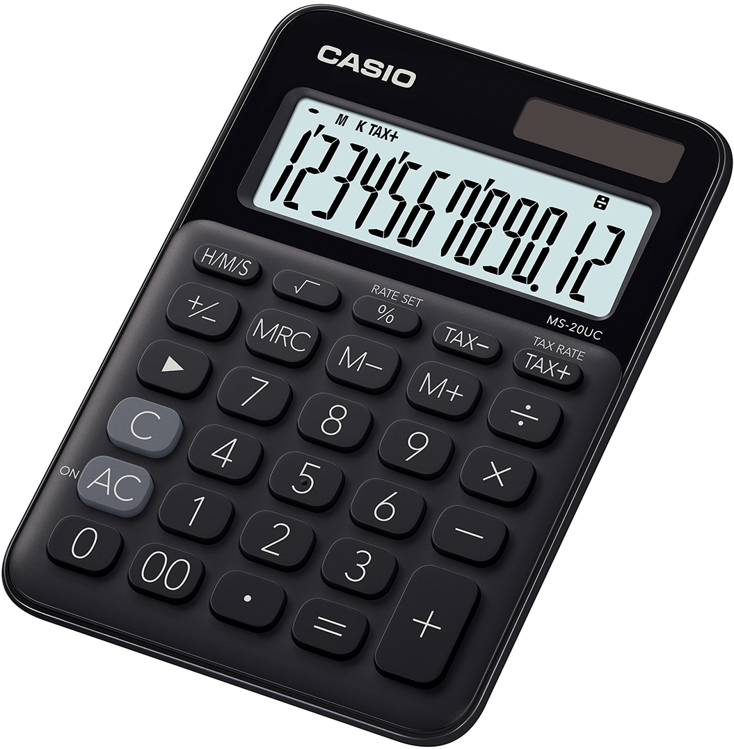 Image of Casio MS-20UC-BK calculator Desktop Basic Black