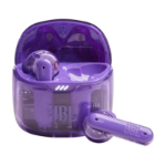 JBL Tune Flex Ghost Edition Headset True Wireless Stereo (TWS) In-ear Calls/Music Bluetooth Purple, Translucent