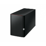 Buffalo LinkStation 220 NAS Marvell Armada 370 0.25 GB DDR3 8 TB HDD Black