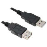 Axiom USB 2.0 1.8m USB cable 70.9" (1.8 m) USB A Black