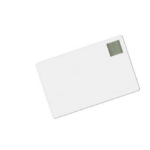 Digital ID Plain White PVC Cards With Silver Holopatch (Pack of 100)