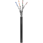 Goobay CAT 6 S/FTP 100m networking cable Black Cat6 S/FTP (S-STP)
