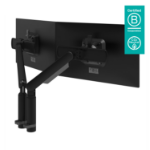 Dataflex 65.213 monitor mount / stand 131.6 cm (51.8") Black Desk