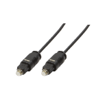 LogiLink Toslink - Toslink, 5m audio cable Black