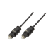 LogiLink Toslink - Toslink, 5m audio cable Black