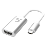 Comsol CMHFAD cable gender changer USB-C HDMI White