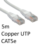 TARGET RJ45 (M) to RJ45 (M) CAT5e 5m White OEM Moulded Boot Copper UTP Network Cable