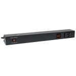 CyberPower PDU20M2F10R power distribution unit (PDU) 12 AC outlet(s) 1U Black