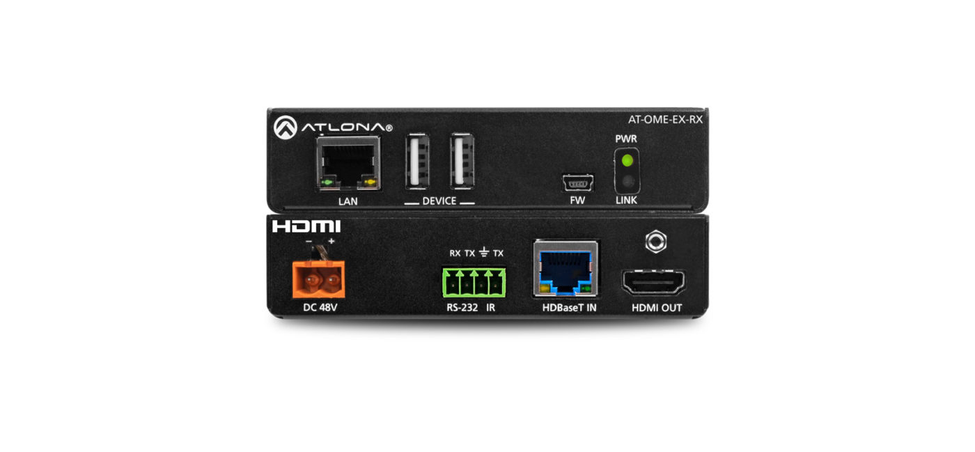 Atlona At-Ome-Ex-Rx Av Extender Av Receiver